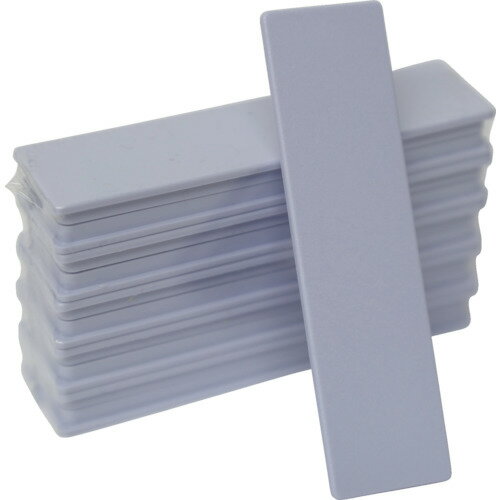 日本統計機 社員配置表 マグネット式片面名札22×82 空 (1Pk) 品番：S25-1B