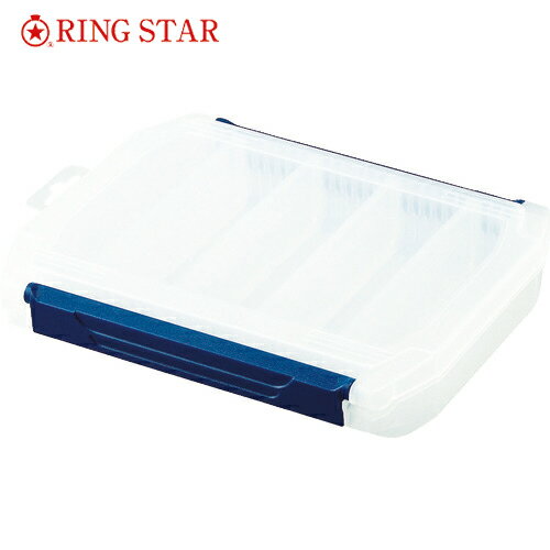 リングスター 工具箱 パーツケース スーパーピッチ5.5mmL/R SPW-1510クリア (1個) 品番：SPW-1510-C