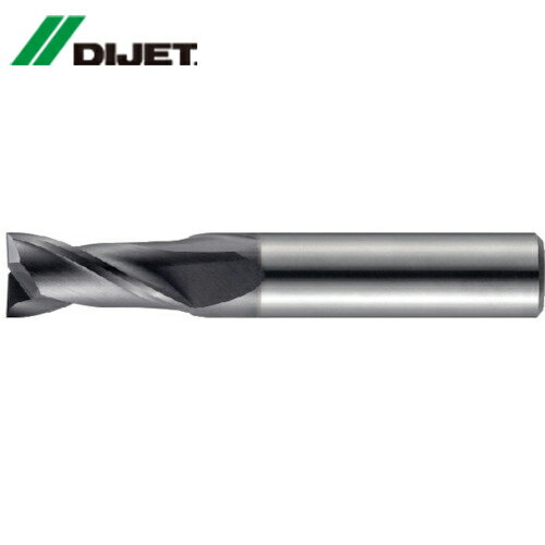ダイジェット ソリッドエンドミル(2枚刃) 2.5mm (1本) 品番:SEM2025