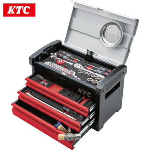 KTC(京都機械工具) 工具セット(チェストタイプ) (1S) 品番：SK4590E