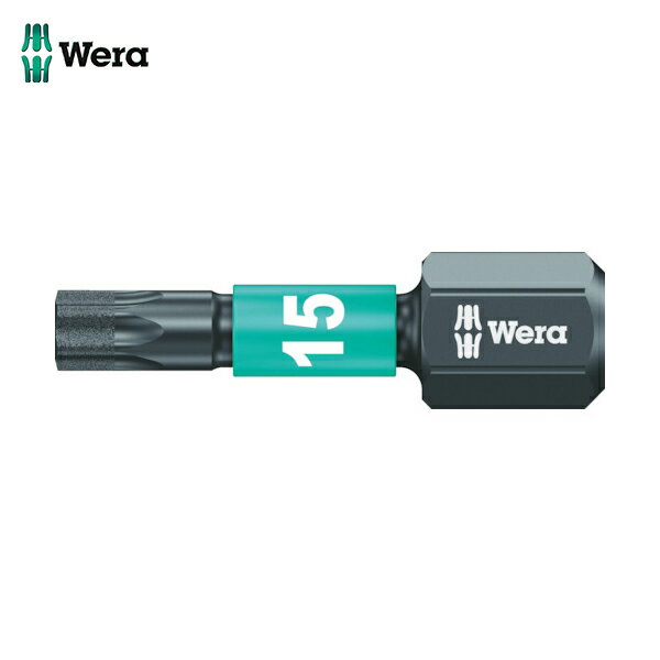 Wera ヴェラ 867/1IMPDC インパクトトルクスビット TX15 (1本) 品番：057623