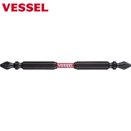 ベッセル VESSEL サキスボトーションビットSST 5本組（両頭）+2×110mm (1Pk) 品番：SST5P2110
