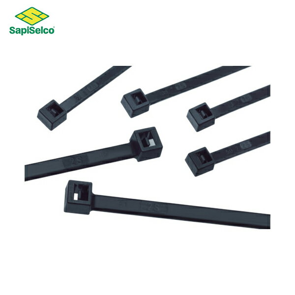 SapiSelco 「セルフィット」 ケーブルタイ 4.5mm×200mm 耐熱 (1袋) 品番：SEL.9.223R