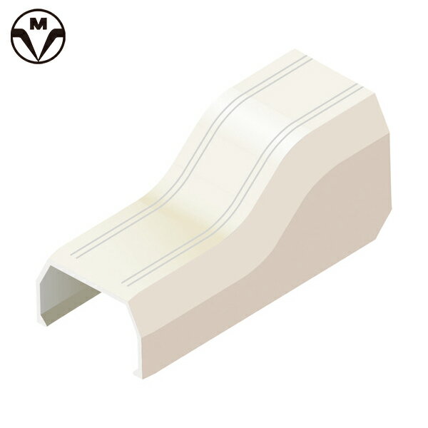 マサル工業 ケーブルカバー 壁用 ニュー・エフモール付属品 コンビネーション 3号 ミルキーホワイト (1..