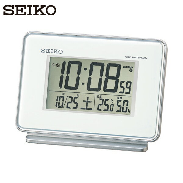 SEIKO(セイコー) 温湿度付き電波時計 (1個) 品番：SQ767W