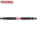 ベッセル VESSEL サキスボスリムトーションビットSDT 2本組(両頭)+2×110mm (1Pk) 品番:SDT142110
