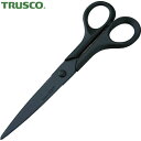 トラスコ TRUSCO ステンレスはさみ 粘着テープ用フッ素コート 175mm (1丁) 品番:S-175F