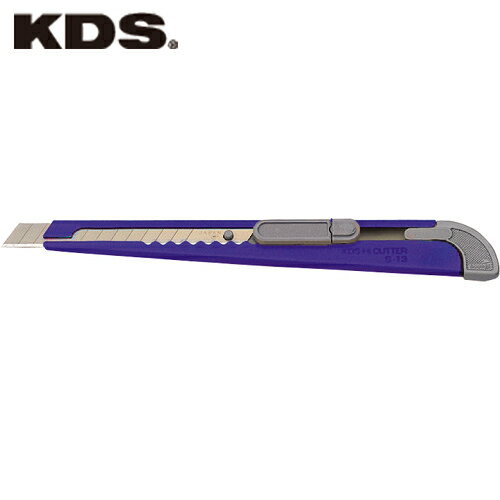 ムラテックKDS カッターナイフ コートS青 (1本) 品番:S-13 BL