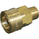 ヤマト STYカップリング ソケット(めねじ取付用・真鍮)STY10-SM (1個) 品番:STY10-SM BSBM