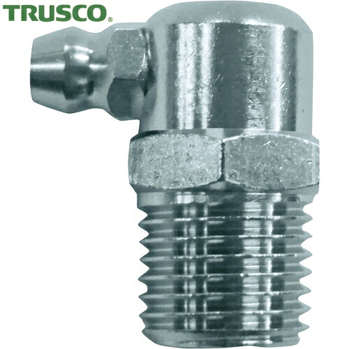 トラスコ TRUSCO グリスニップル C型 R1/4 3個入 (1Pk) 品番：TGNC-R1/4