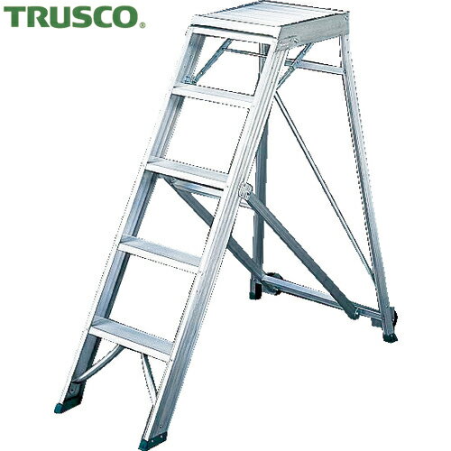 トラスコ TRUSCO 折りたたみ式作業用踏み台 高さ1.50m (1台) 品番：TDAD-150