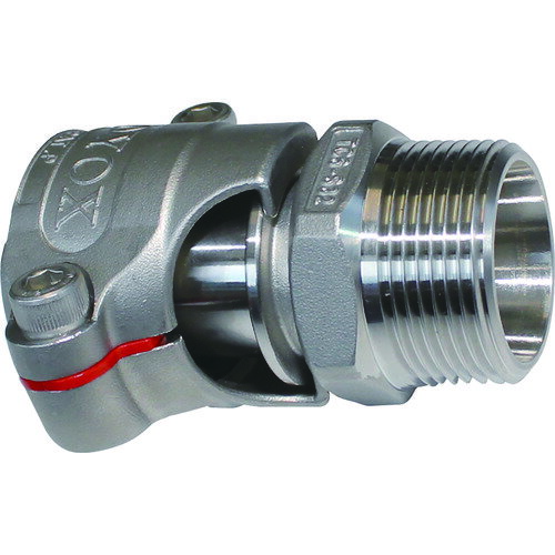 TOYOX(トヨックス) ホース継手(ステンレス製) トヨコネクタ TC6-S型 適合ホース50ミリ 継手規格R2 TC6-S50-R2 (1個) 品番：TC6-S50-R2