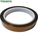 トラスコ TRUSCO ポリイミド粘着テープ 15mmx33m (1巻) 品番:TPFT-15-33