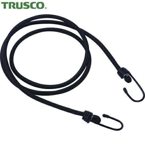 トラスコ TRUSCO バンジーコード8mm×1500mm 黒 (1本) 品番:TBC-8150-BK