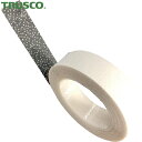 トラスコ TRUSCO 透けるノンスリップテープ 屋外用 25mmX5m (1巻) 品番:TNTS-255