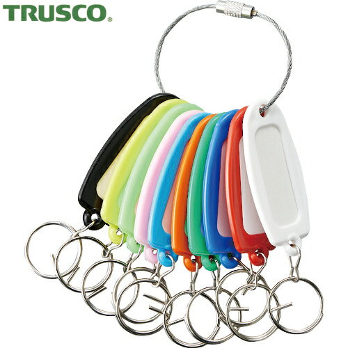 トラスコ TRUSCO キーホルダー 名札リングホルダー ハードタイプ (1個) 品番:TNHR-10 トラスコ TRUSCO キーホルダー 名札リングホルダー ハードタイプ (1個) 品番:TNHR-10