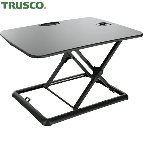 トラスコ TRUSCO ガス圧式卓上PCデスク ウルトラスリム 黒 660×470 (1台) 品番:TMT201-BK トラスコ TRUSCO ガス圧式卓上PCデスク ウルトラスリム 黒 660×470 (1台) 品番:TMT201-BK