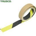 トラスコ TRUSCO 蛍光ノンスリップテープ 屋外用 25mmX10m グリーン・ホワイト (1巻) 品番:TKNS-2510-GW