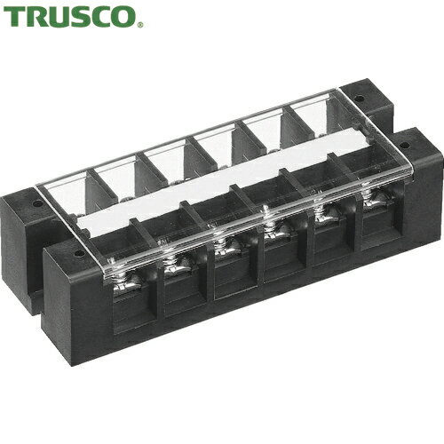 トラスコ TRUSCO 中継端子台 600V 35A 6P (1個) 品番：TOTB-240-6P-FB