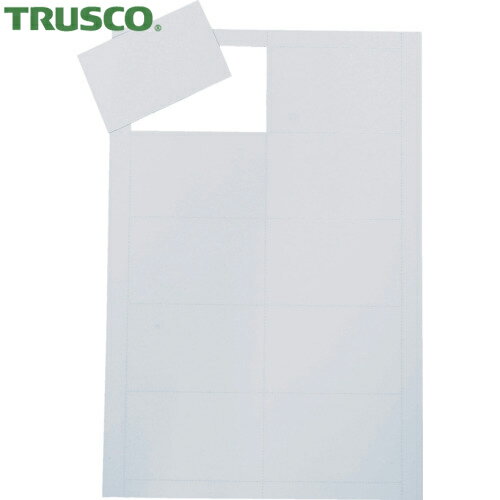 トラスコ TRUSCO ペーパーマグネット 両面タイプ A4 ミシン目入り 5枚入り (1冊) 品番：TPMAG-A4M5P