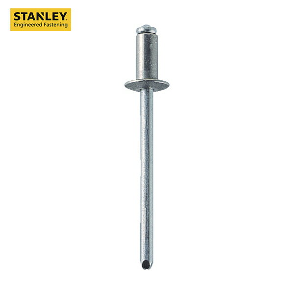 POP オープンリベット(アルミ鉄)φ2.4、TAPD34BS (1000本入) (1箱) 品番：TAP-D34BS