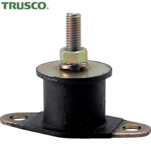トラスコ TRUSCO 丸型防振ゴム 片座金タイプ 最大荷重1550N (1個) 品番：TA709