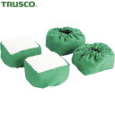 TRUSCO(トラスコ) 脚立用脚カバー 滑り止め付 4個入 (1Pk) 品番：TAC-2