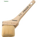 トラスコ TRUSCO 鉄鋼用刷毛 ハケ はけ 白鉄骨用刷毛 25号 60mm幅 (1本) 品番:TPB-123