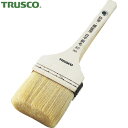 トラスコ TRUSCO 鉄鋼用刷毛 ハケ はけ 鉄骨橋梁用白平刷毛 35号 (1本) 品番:TPB-124
