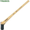 トラスコ TRUSCO 鉄鋼用刷毛 ハケ はけ プロ用竹ペイント上塗用 5号 (1本) 品番:TPB-352