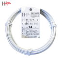 ダイドーハント カラーワイヤー 白 #12(2.6mm)x14m (1巻) 品番:10155264
