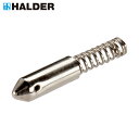 【6/22 20:00〜6/27 01:59迄 ポイント2倍 お買い物マラソン】 HALDER ハルダー スプリングスリーブ 鋼 先端:円錐形 (1個) 品番:...