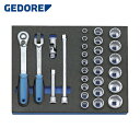 ゲドレー GEDORE ソケットレンチセット1/2 2005CT2-D19 (1S) 品番:2016494