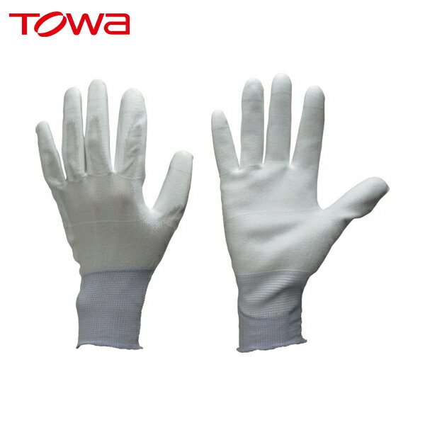 東和 トワロン 作業手袋 ウレタン背抜き手袋 クリーン背抜き 3L (10双入) (1袋) 品番:100-10P-3L 作業用手袋 すべり止め ウレタン 背抜き...