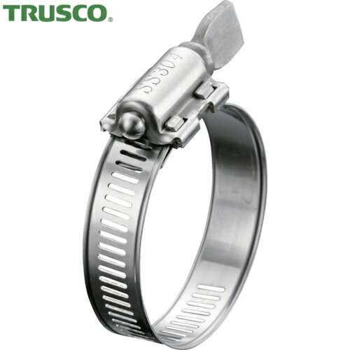 トラスコ TRUSCO ホースバンド ホースクランプ オールSUS 手締めタイプ 14.2mm 80〜140mm (1箱) 品番：TAKC-80140