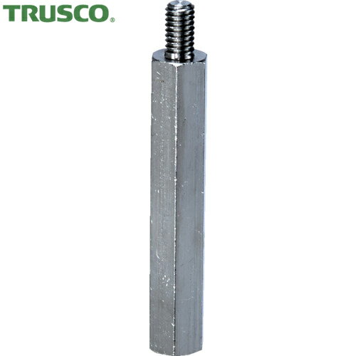トラスコ TRUSCO 六角サポーター ステンレス オスーメス M5×L50 10個入 (1袋) 品番：TBSU-550