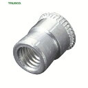 トラスコ TRUSCO インサートナット M4X0.7 下穴6.5 7個入パック (スチールSUM23L) (1Pk) 品番:T-INS-470