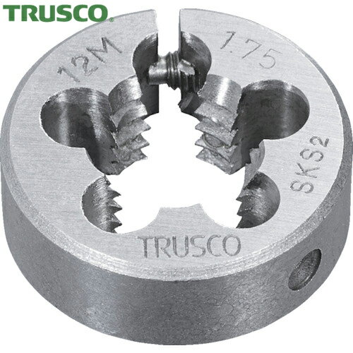 TRUSCO(トラスコ) 丸ダイス 並目 75径 M42X4.5(SKS) (1個) 品番：T75D-42X4.5