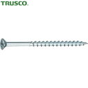 トラスコ TRUSCO コーススレッドスクリュー フレキ頭 ユニクロ M3.8X51 80本入 全ネジ (1Pk) 品番:TKS-51FR