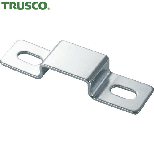 TRUSCO(トラスコ) ジョイント金具24型 27B クロムメッキ仕上げ 寸法102×33mm 穴数2 (1個) 品番：TK27B-32