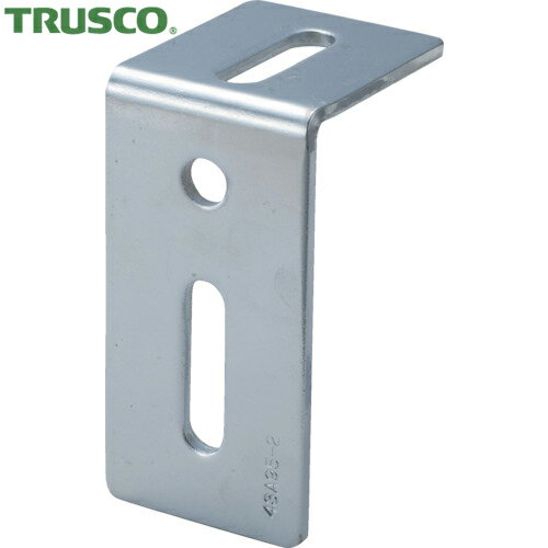 TRUSCO(トラスコ) ジョイント金具43型L クロム 寸法90X50 穴数3 (1個) 品番：TK43-L2C