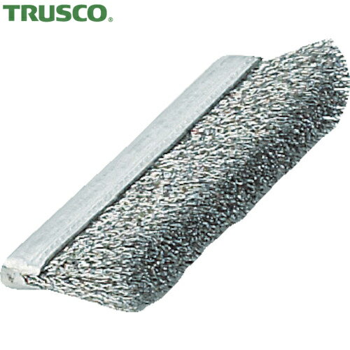 トラスコ TRUSCO スペアブラシ A型・フラットI型兼用 ステンレス線 （10個入） (1箱) 品番：TB-2031S-10(4)