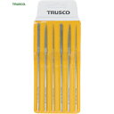 トラスコ TRUSCO ダイヤモンドヤスリ ダイヤモンドミニヤスリ 平・半丸・丸 6本組セット (1S) 品番:TMIS1