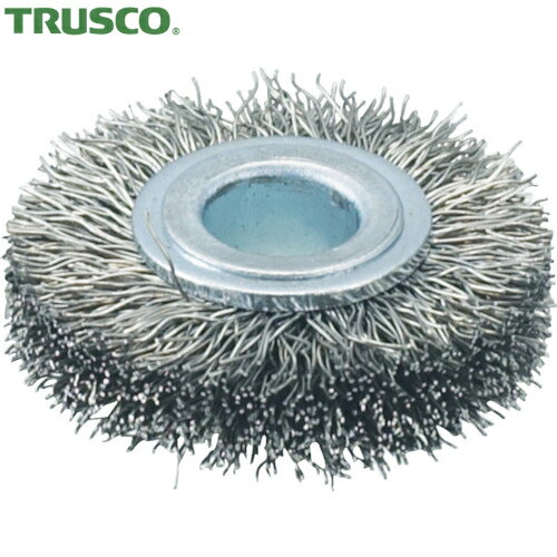 トラスコ TRUSCO ホイルブラシ 38×10mm穴 ステンレス線 線径0.3 (1個) 品番：TB-6313
