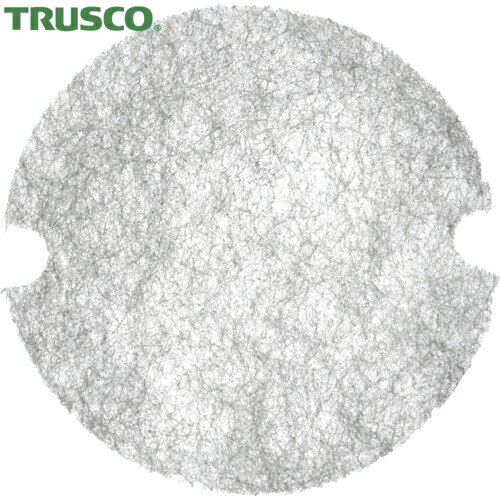 トラスコ TRUSCO プラスチックギャラリー 屋内用 丸穴取付型 交換フィルター (1枚) 品番：TGPR90-F