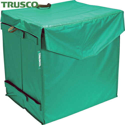 トラスコ TRUSCO 運搬台車用オプション ハンドトラックボックス蓋つき650×470 (1個) 品番：THB-100E