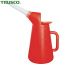 トラスコ TRUSCO カラフルジョッキ 2リットル 赤 (1個) 品番:TOJ-2R