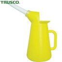 トラスコ TRUSCO カラフルジョッキ 2リットル 黄 (1個) 品番:TOJ-2Y