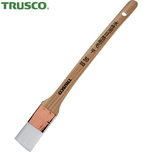 TRUSCO(トラスコ) 水性用目地刷毛 平 10号 30mm (1本) 品番：TPB-436