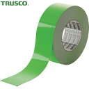 トラスコ TRUSCO 蛍光ラインテープ50mmx10m グリーン (1巻) 品番:TLK-5010GN